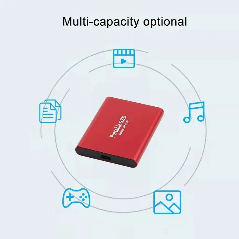 Lenovo Original SSD Hard Disk 1TB 2TB 500GB 128TB Hard Drive Drive Hard Disk Portable Electronics for Laptops/Computer/PC